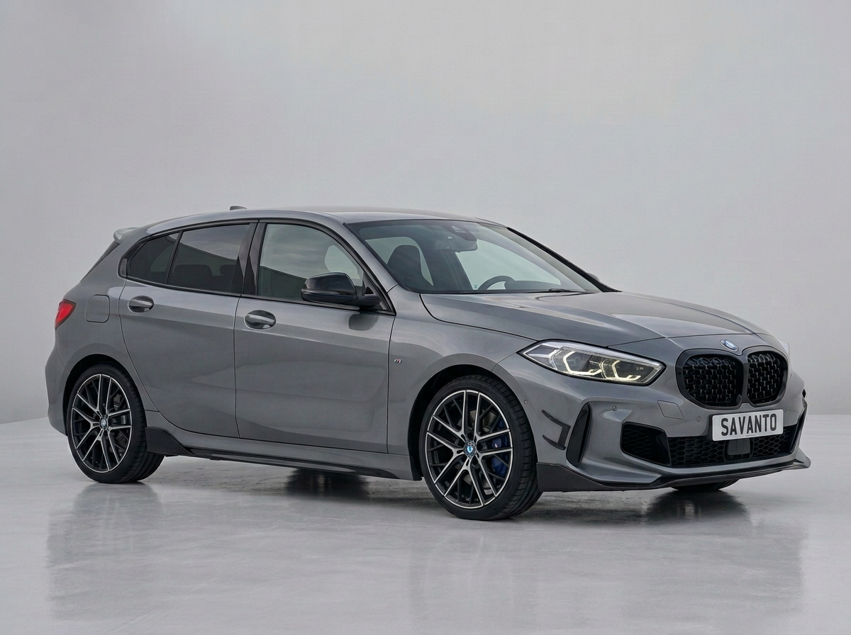 BMW 1 Series — 2.0 M135i Auto xDrive Euro 6 (s/s) 5dr — An absolutely massive spec car, with almost every available option including a full genuine BMW supplied and fitted M Performance Aerodynamic kit and full M Performance exhaust system with carbon fibre rear tailpipes