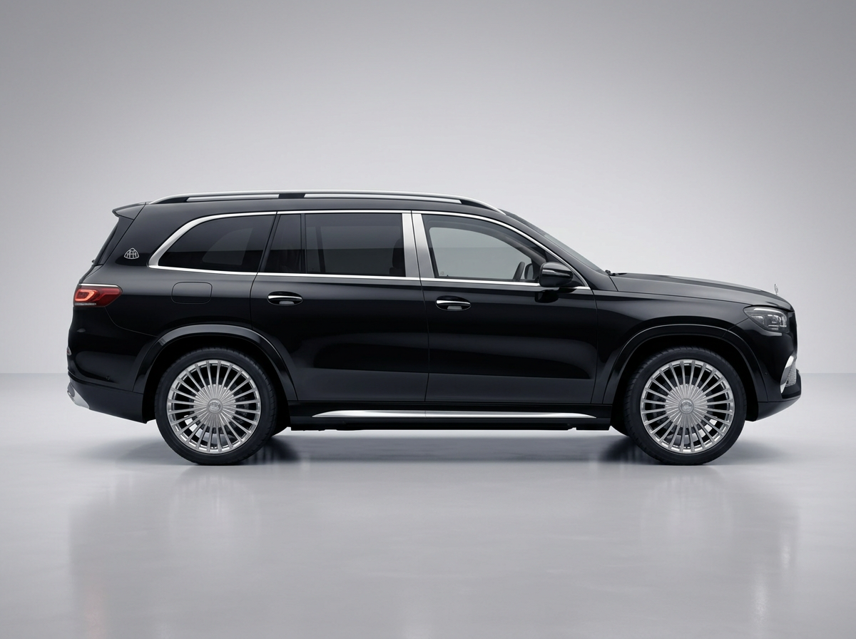 Mercedes-Benz Maybach GLS — 4.0 GLS600h V8 MHEV First Class G-Tronic 4MATIC Euro 6 (s/s) 5dr — First Class rear cabin, Panoramic Glass Sunroof, THERMOTRONIC Luxury Automatic Climate Control, Head-Up Display, Driving Assistance Package Plus with Blind Spot Assistance, KEYLESS-GO Comfort Package